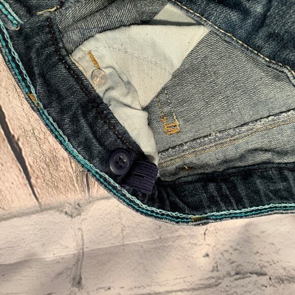 LEVI’S Girls Skinny Fit Jeans With Adjustable Waistband - Dark Wash / Size: 8R - Picture 11 of 11